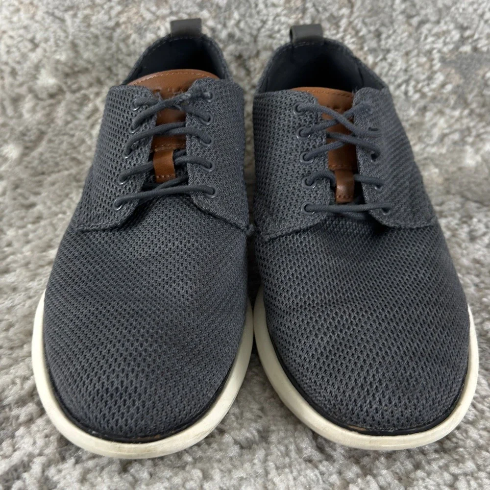 Cole Haan Size 9 Grand Stitchlite Knit‎ Wingtip Oxford Casual Shoes Gray Mens